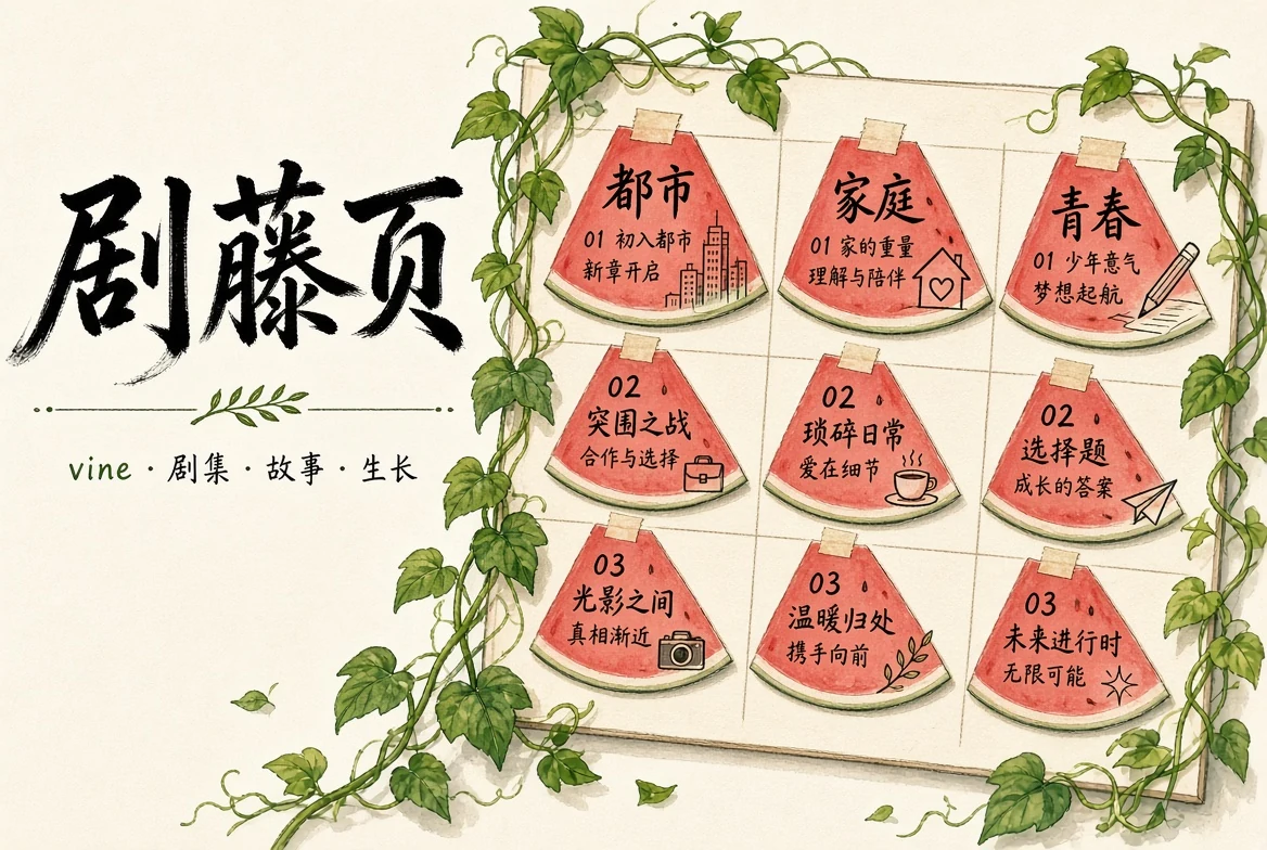 剧藤页栏目视觉